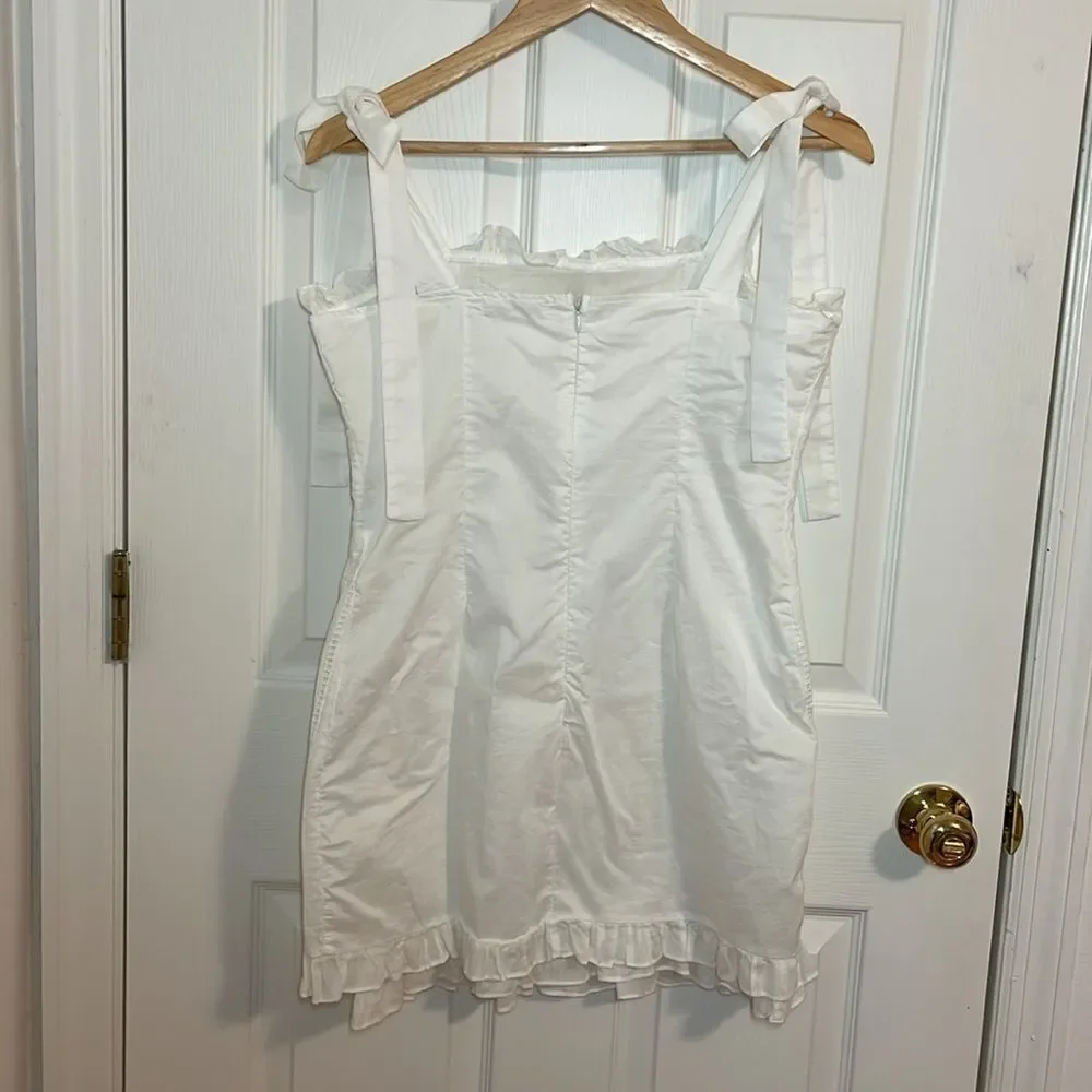 Shellsea White Dress, Sundress, beach, Large - Picture 5 of 10